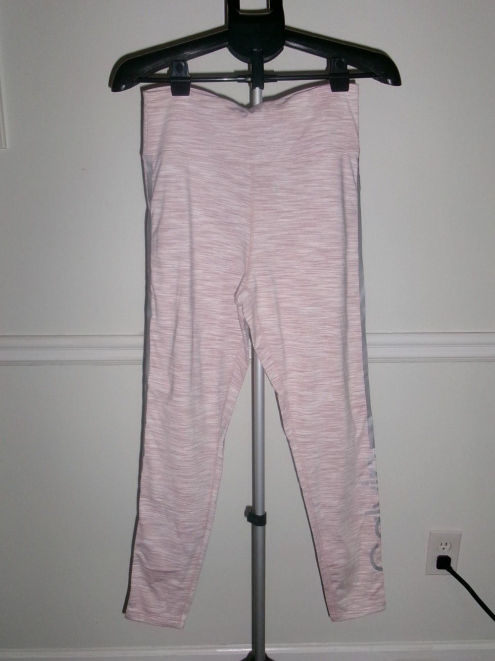 Calvin Klein Performance Pink Heathered Leggings